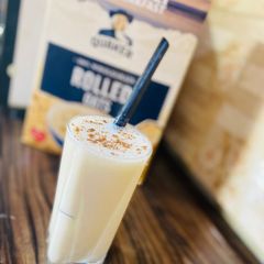 A picture of Banana milkshake.