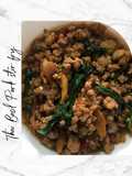 Thai Basil Pork Stir fry (Non Halal)