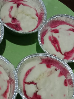 Foto resep 113. Bolu Kukus Buah Naga