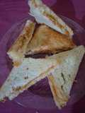 Chicken vegetables sandwiches