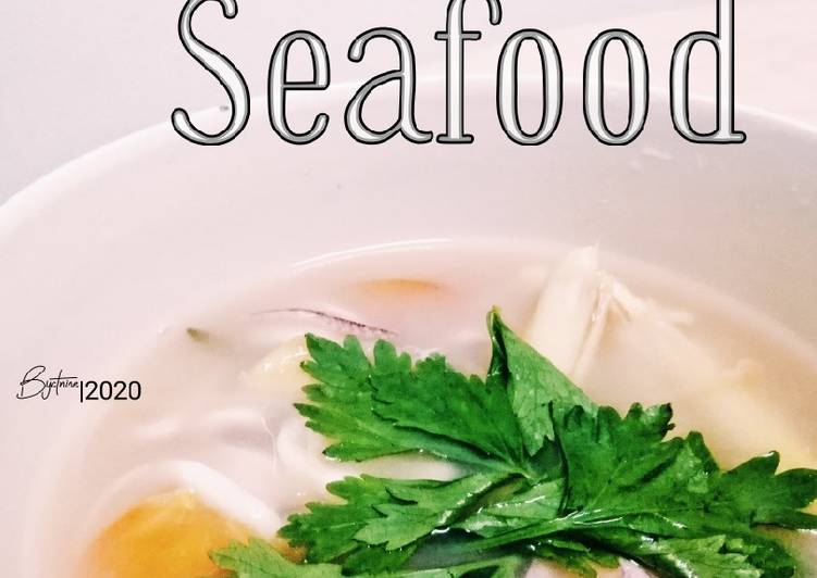 Langkah Langkah Memasak Tomyam seafood mabeles yang Sedap