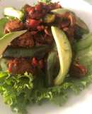 Bistec de res a la mexicana