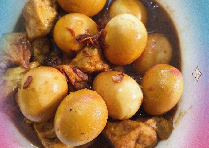 Semur Telor Tahu