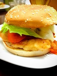 Una foto de Fish Burguer