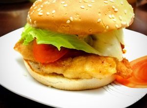 Una foto de Fish Burguer