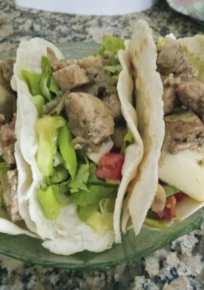 Una foto de Tacos de Pollo