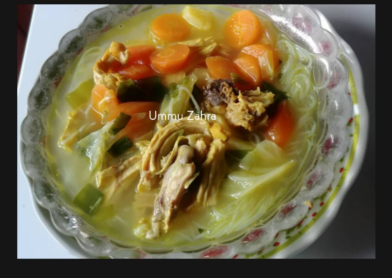 Sop Ayam (Pakai Ungkep Ayam)