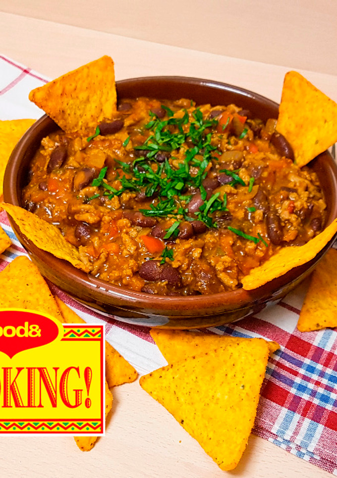 Una foto de Chilli con Carne Tex-Mex