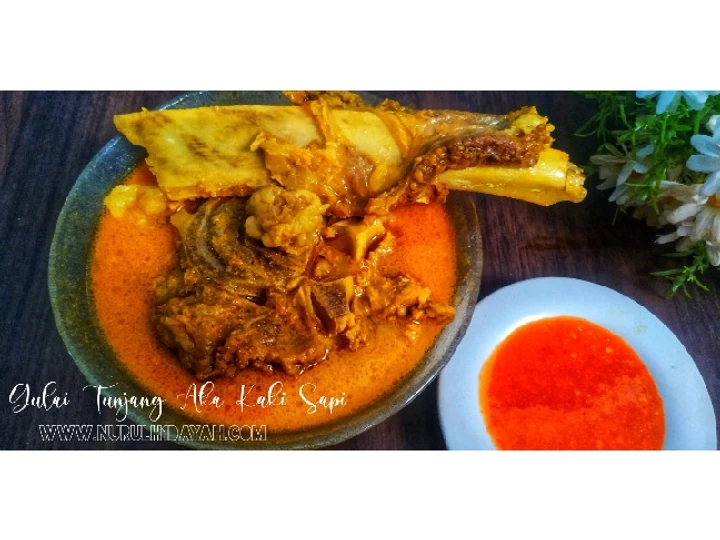 Langkah Mudah untuk Membuat Resep Gulai Tunjang Aka Kaki Sapi yang Bikin Ngiler