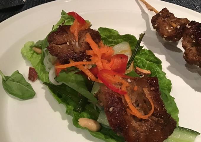 Vietnamese Pork Wraps