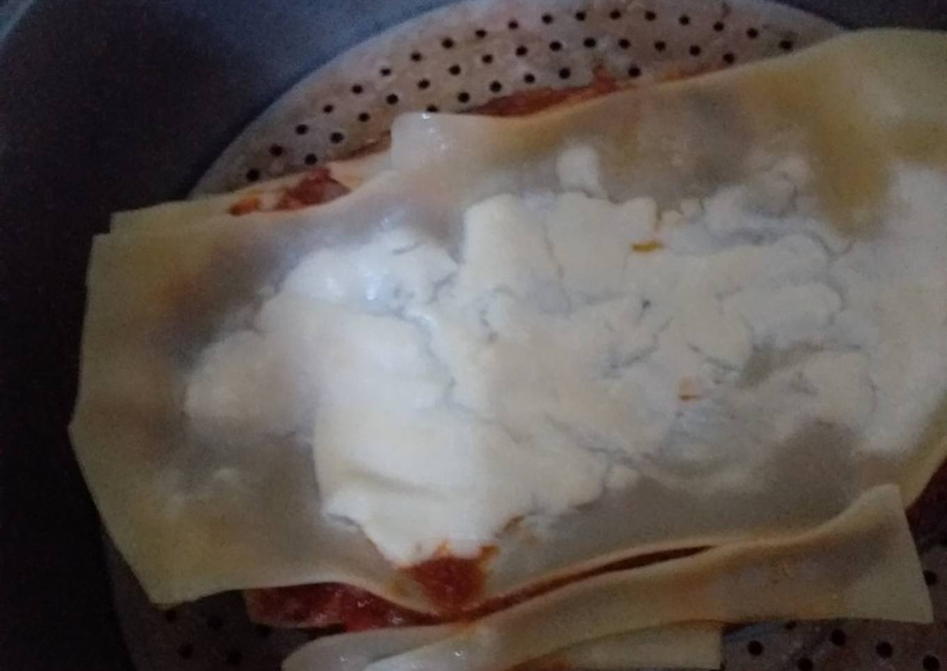 Beef lasagna (di kukus bisa/di panggang bisa)