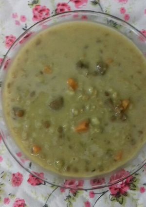 عکسی از دستور سوپ شیر و خامه