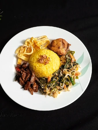 Langkah Mudah untuk Menyiapkan Resep  Nasi Kuning Super Praktis yang Menggugah Selera, Sempurna