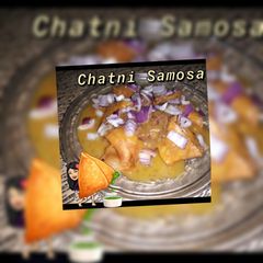 A picture of Chutney Samosa Bahir Jaisa.