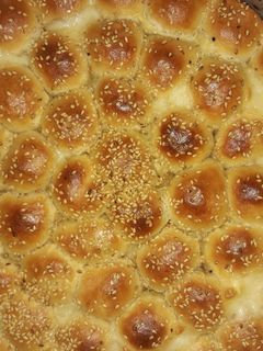 صورة لوصفة خلية النحل بالجبنة
