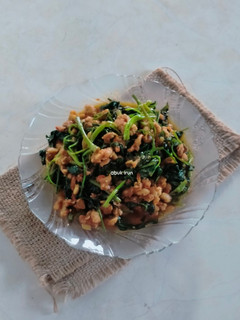 Foto resep Tumis kangkung tempe