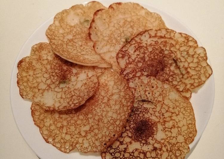 Steps to Make Speedy Rice and Semolina Pancakes