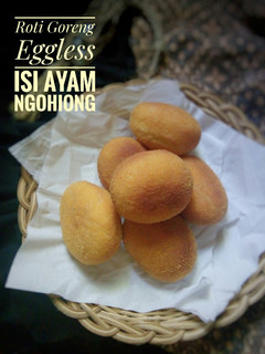 Foto resep Roti Goreng Eggless Isi Ayam Ngohiong