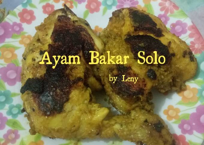 Cara membuat Ayam Bakar Solo