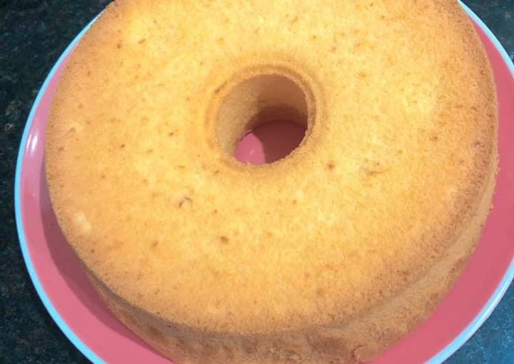 How to Make Super Quick Homemade Orange chiffon cake