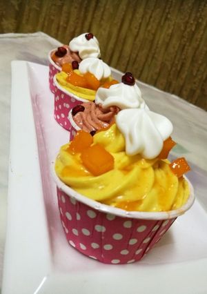 A picture of Mango mousse.