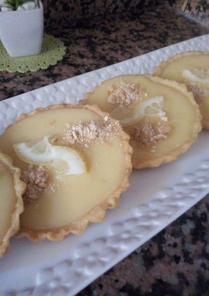 صورة لوصفة لتارتولات بكريمة الحاض