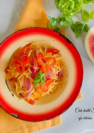 Foto resep Cah Kulit Semangka