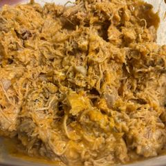A picture of Crockpot Buffalo Chicken.