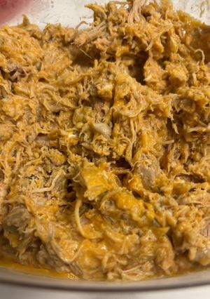 A picture of Crockpot Buffalo Chicken.
