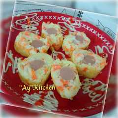 Sosis Gulung Nasi রেসিপির প্রধান ছবি