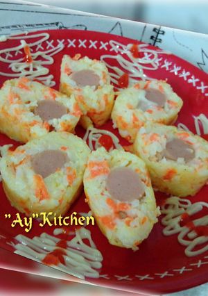 Foto resep Sosis Gulung Nasi