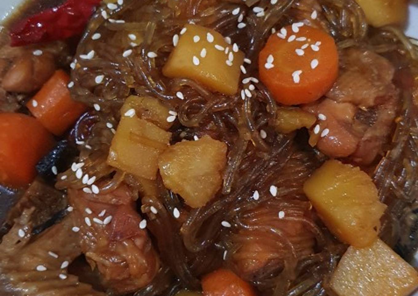 Jjimdak (Korean Braised Chicken)