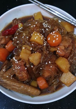 Foto resep Jjimdak (Korean Braised Chicken)