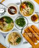 Bánh canh cá bã trầu