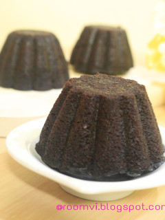 Foto resep Simple steamed chocolate cake