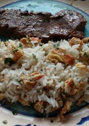 Una foto de Arroz Chaufán o chino