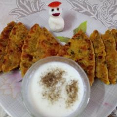 5 grain methi paratha A picture of 5 grain methi paratha.