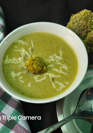 ব্রকোলি স্যুপ (broccoli soup recipe in Bengali) রেসিপির প্রধান ছবি