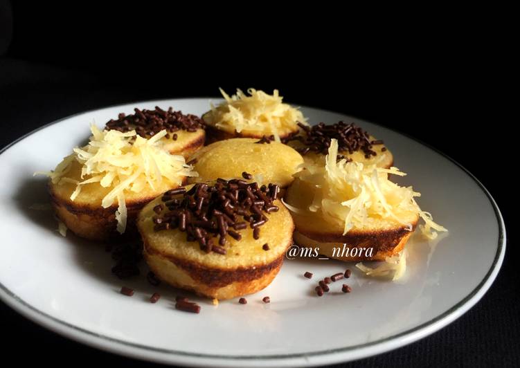 Bagaimana Membuat Pukis Bulat Mini (pr_pukis), Enak