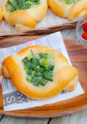 香蔥麵包 的食譜成品照片