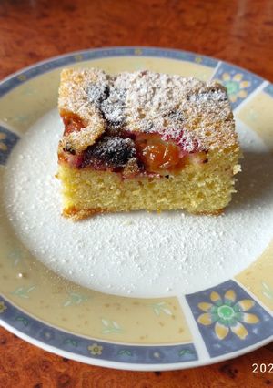 Csokis-szilvás piskóta gluténmentesen recept fotója