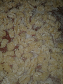 Una foto de Ñoquis caseros de harina