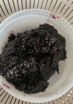 A picture of Homemade Blueberry Jam.