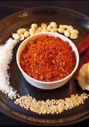 A picture of Multipurpose Dry Garlic and Peanuts Chutney.