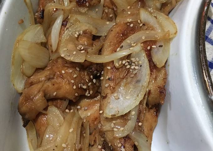 114. Ayam Panggang Saus Tiram