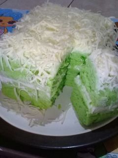 Foto resep Bolu pandan kukus