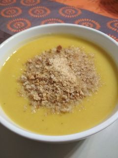 Una foto de Crema de chirivía