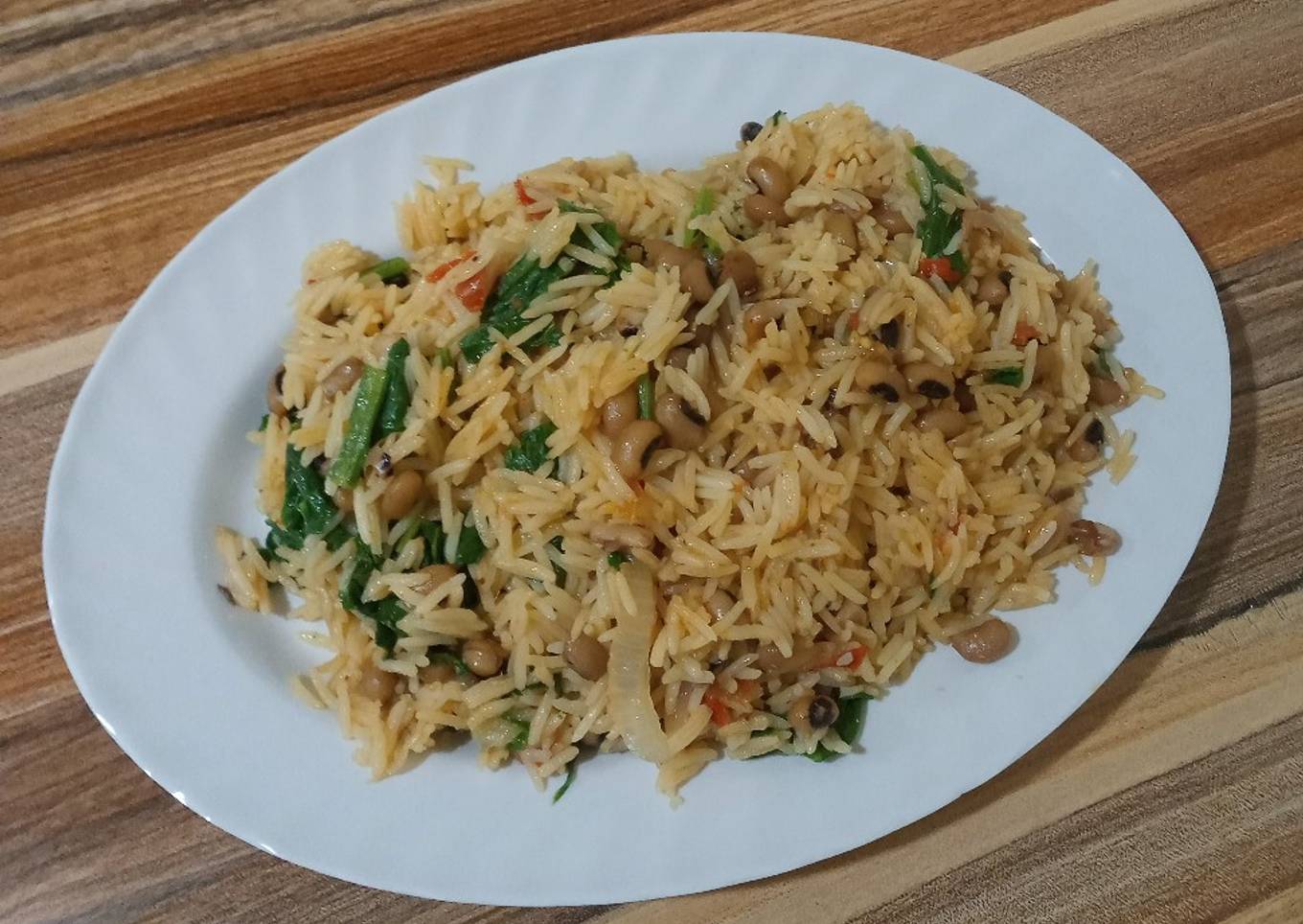 Jollof rice n beans
