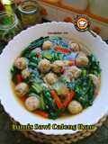 Tumis Sawi Calong Ikan