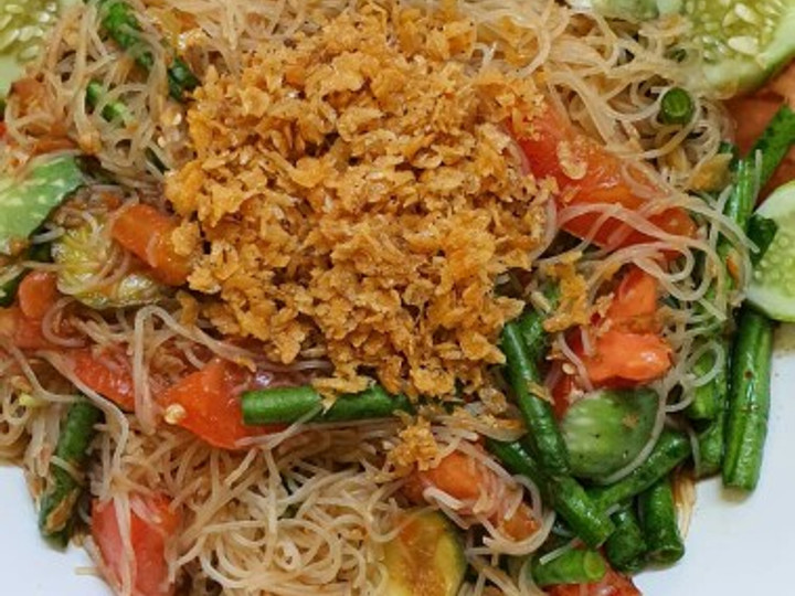 Cara Buat Yum Woon Seen (Salad Bihun) Ala ABATA73 Simpel